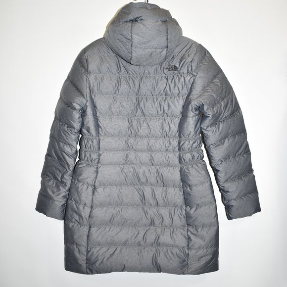 THE NORTH FACE GOTHAM PARKA II COAT M GREY - Picture 3 of 4